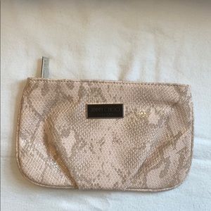 Jimmy choo make up bag/clutch